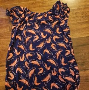 Haley And The Hound Navy Blue Shrimp Dress 4T